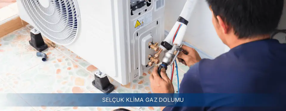 Selçuk İlçemi Electrolux Klima Gaz Dolumu